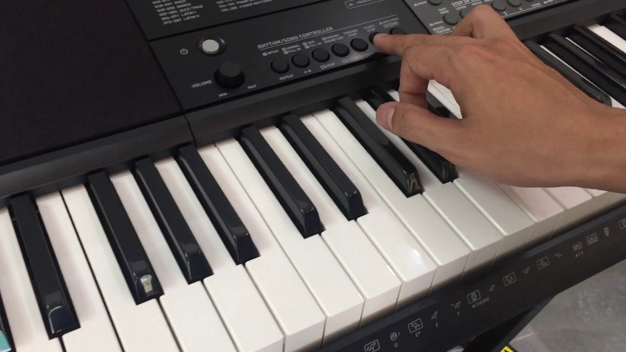 Nhận chép điệu cho đàn Organ Yamaha, Casio